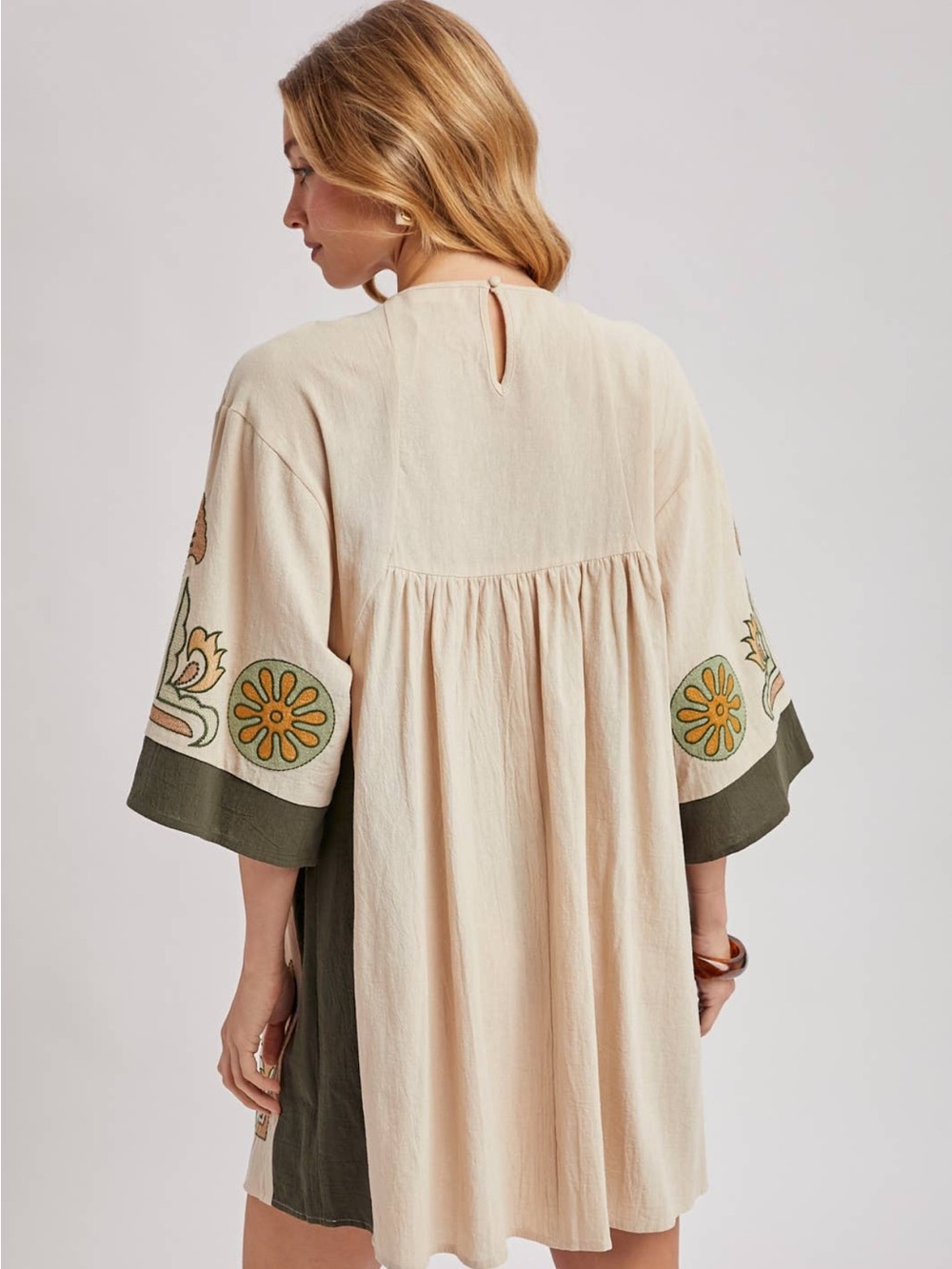 Zara embroidered dress size XL - Picture 3 of 16